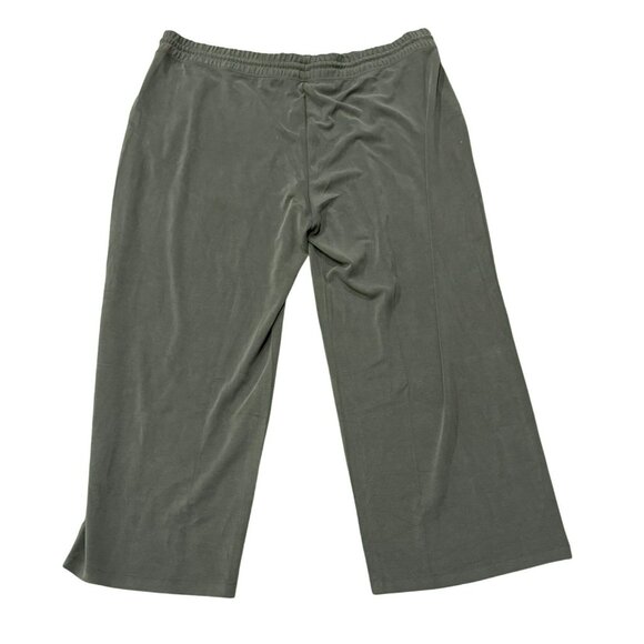 Athleta Seasoft Midrise Straight Pants Size 3X Green Sweatpants NWT Plus - Picture 2 of 4